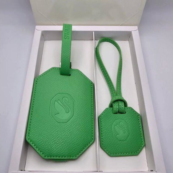 Swarovski Other - NEW! Swarovski Luggage Tag & Tag Holder